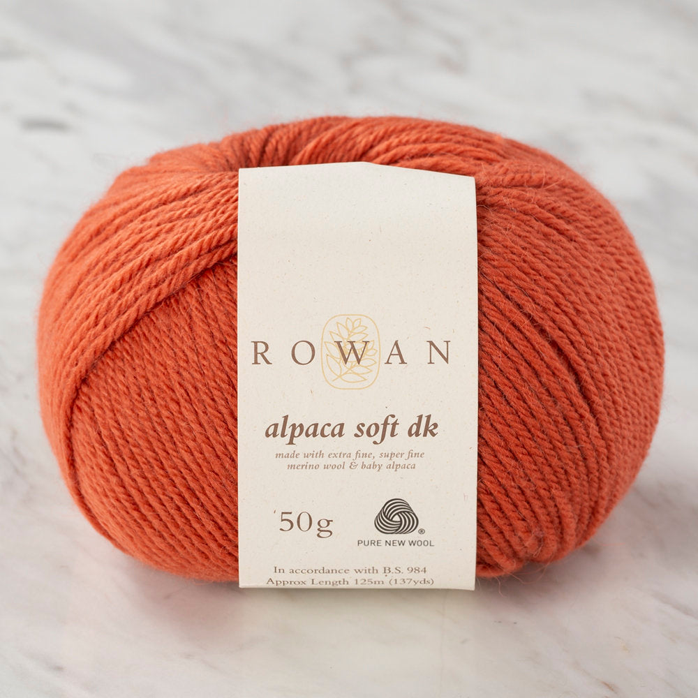 Rowan Alpaca Soft DK 50gr Kiremit El Örgü İpi - 00218